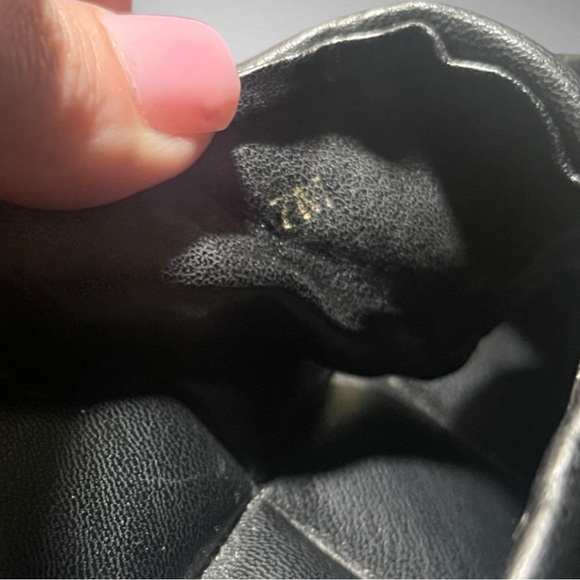 SESTO‎ MEUCCI Jacoba Quilted Leather Slide Sandal In Black Romvos Size | EUC - Picture 12 of 12